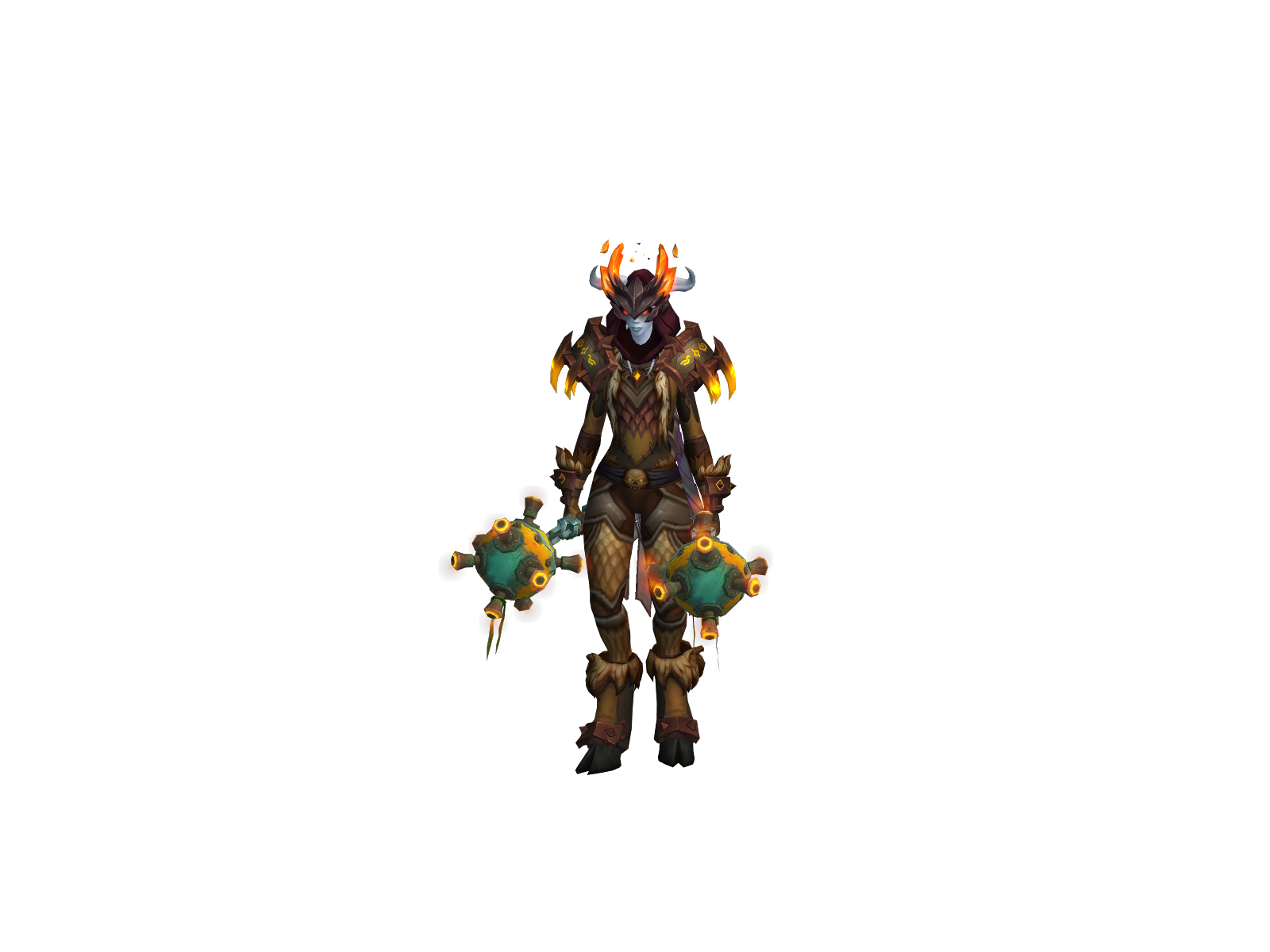Mabui 3D character render