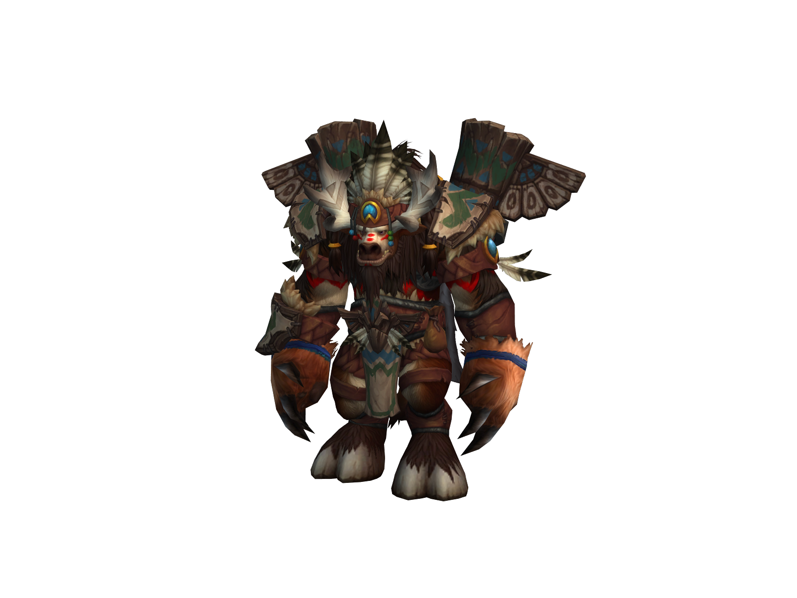 Sleepingbear 3D character render