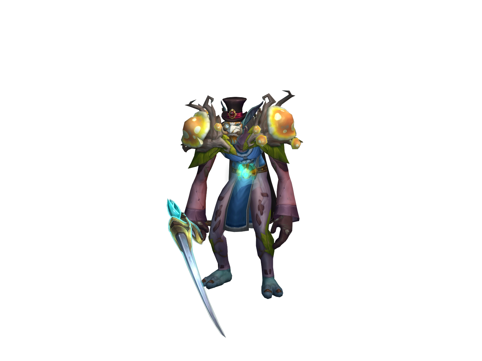 Wesley 3D character render