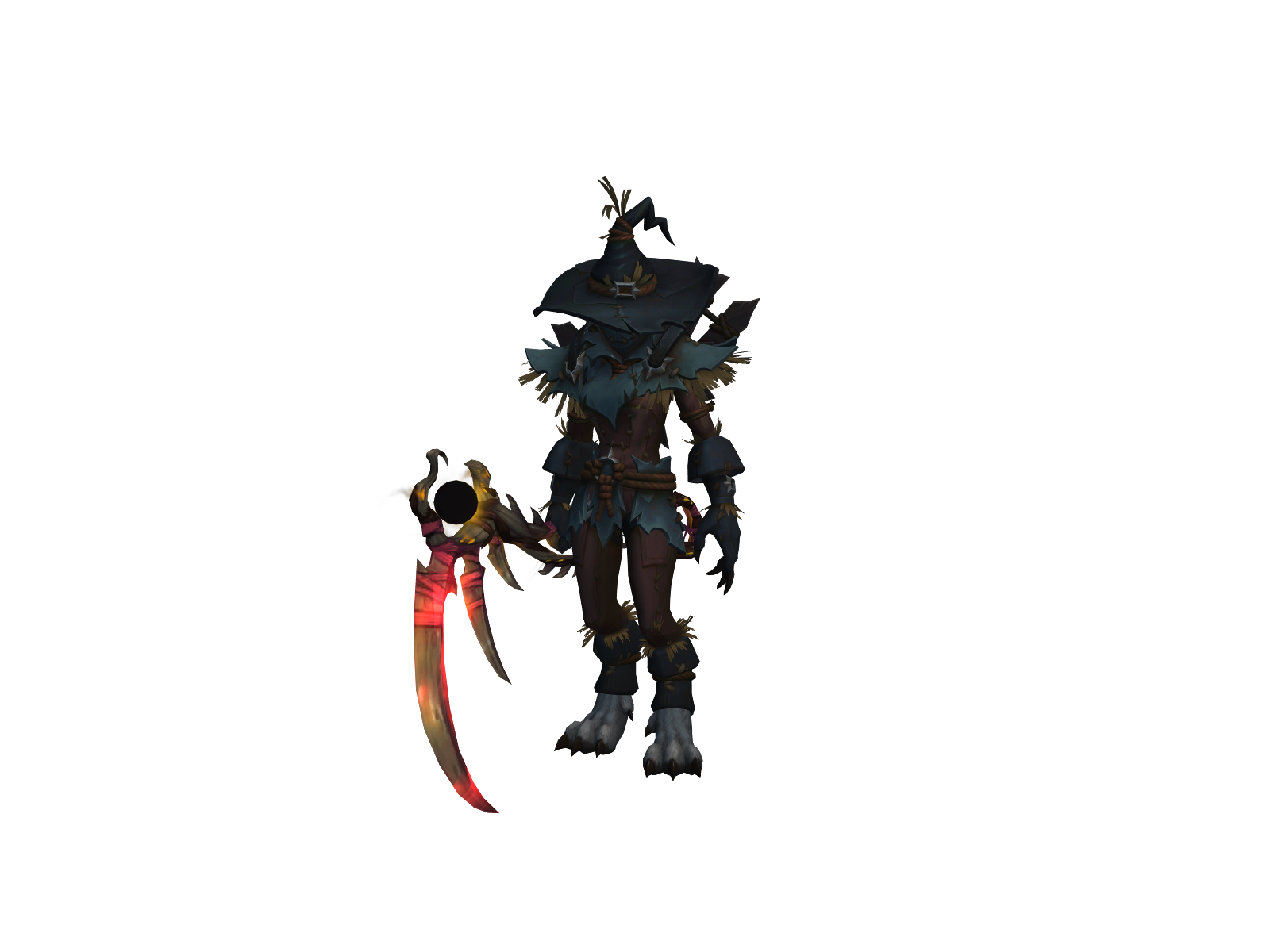 Malynna 3D character render