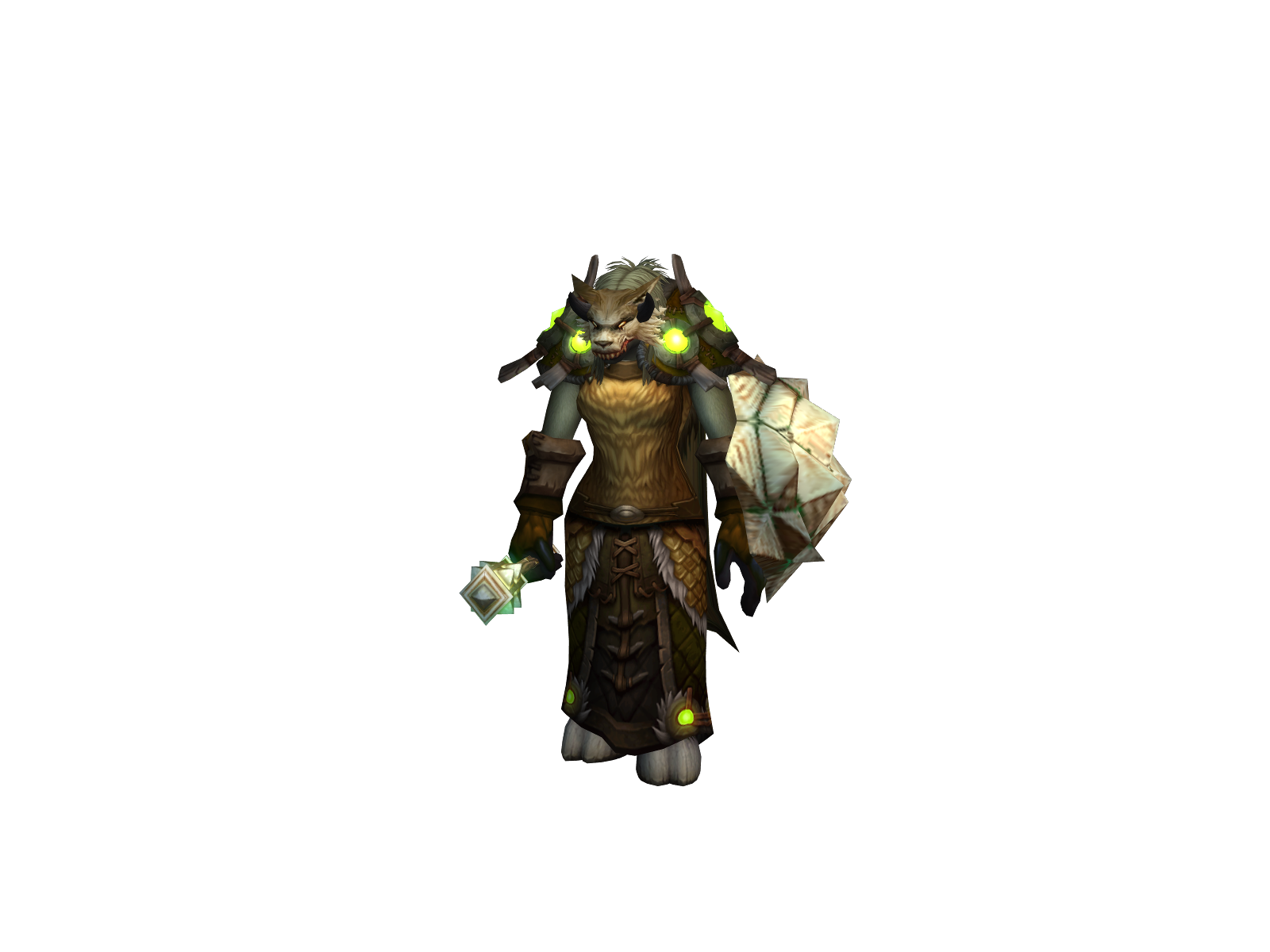 Tanaina 3D character render
