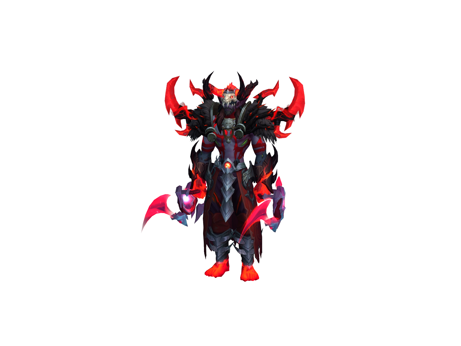 Mertlestra 3D character render