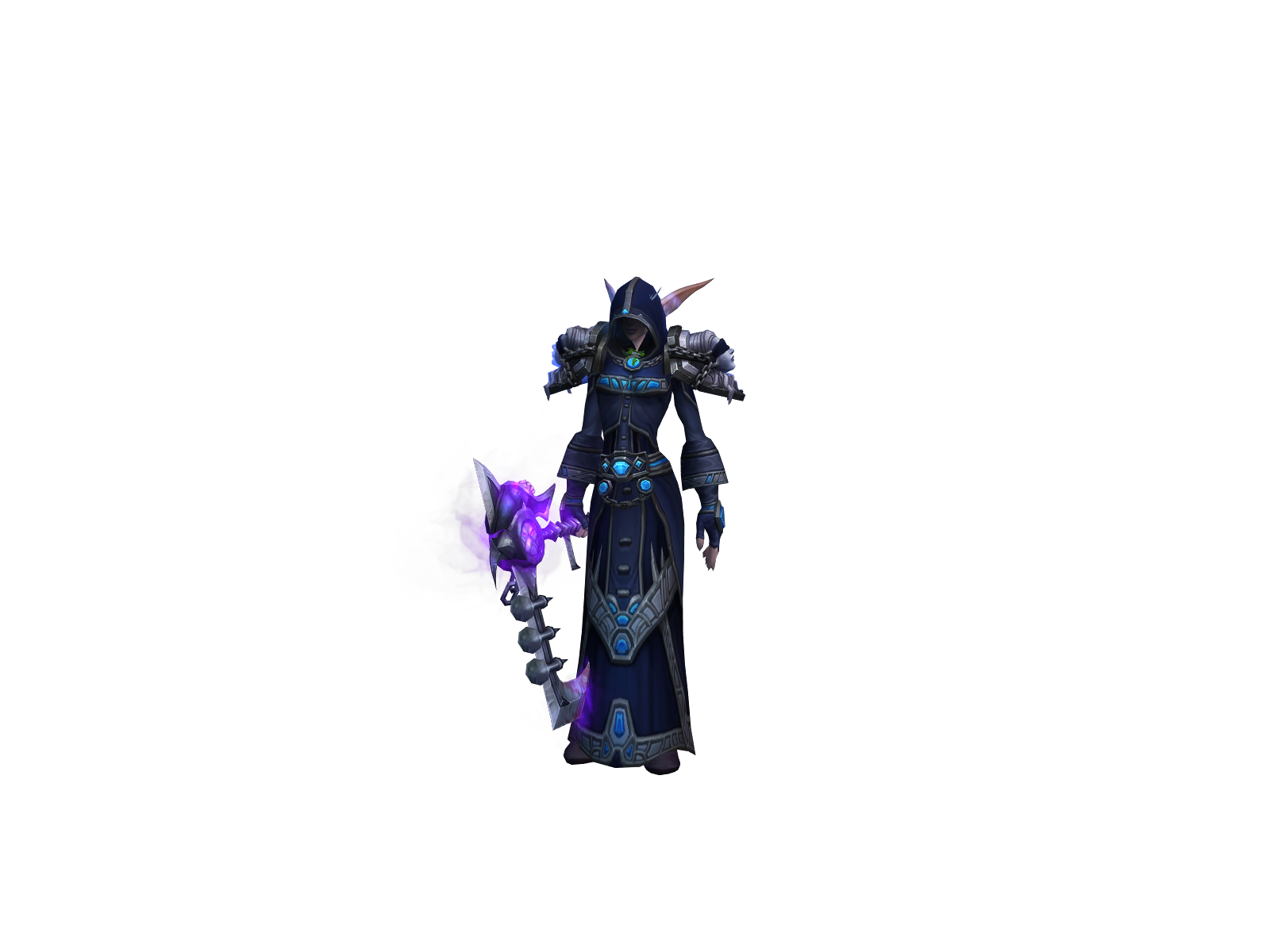 Azrakiel 3D character render