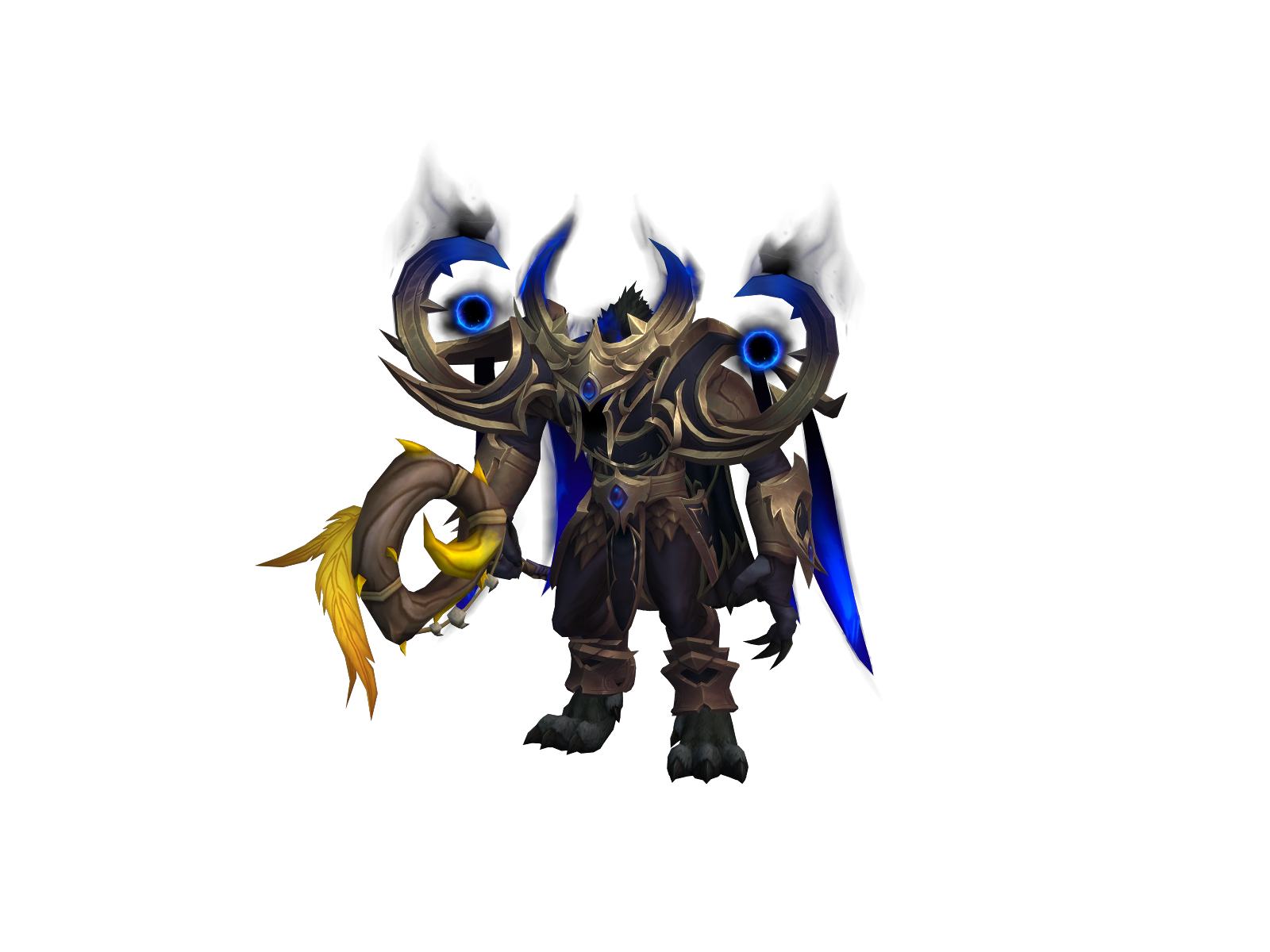Scruffie 3D character render