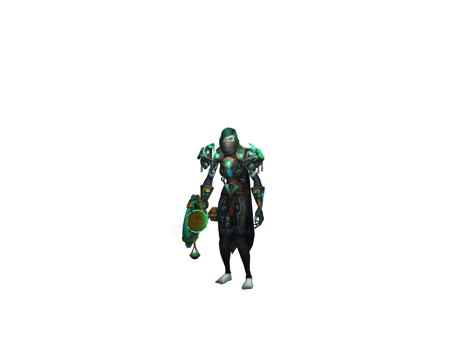 Rosinya 3D character render
