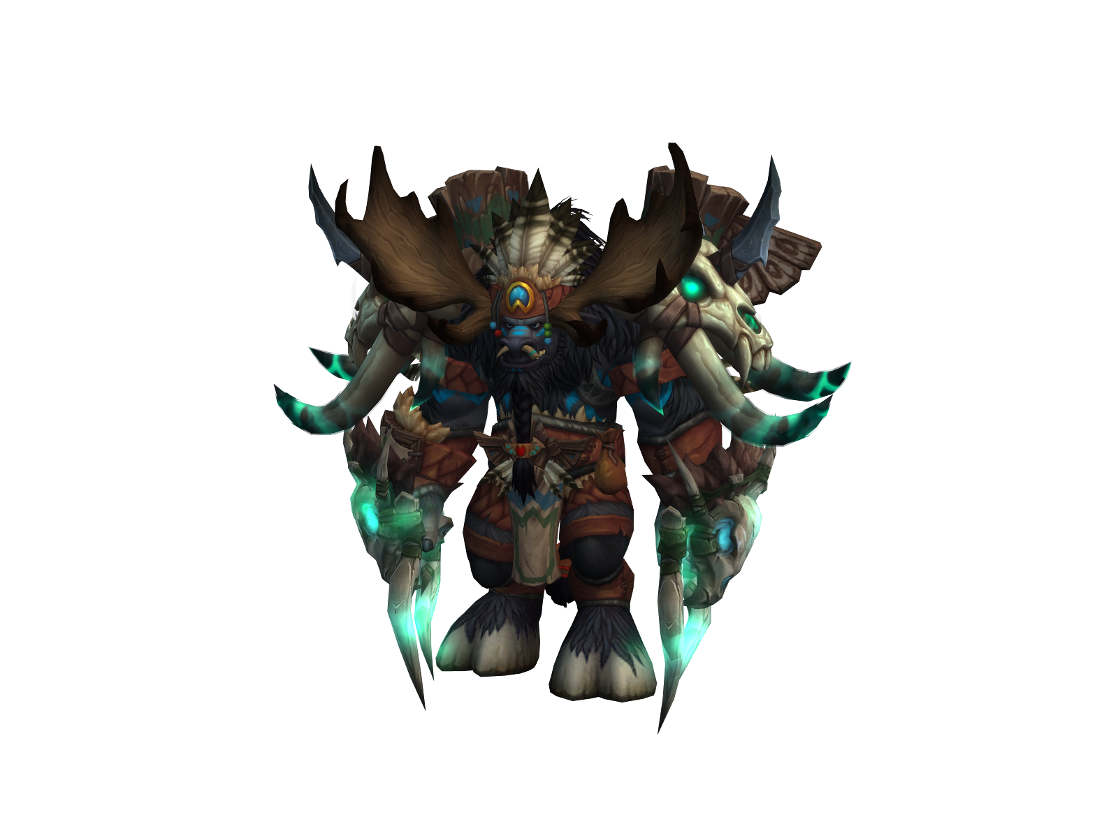 Zalupan 3D character render