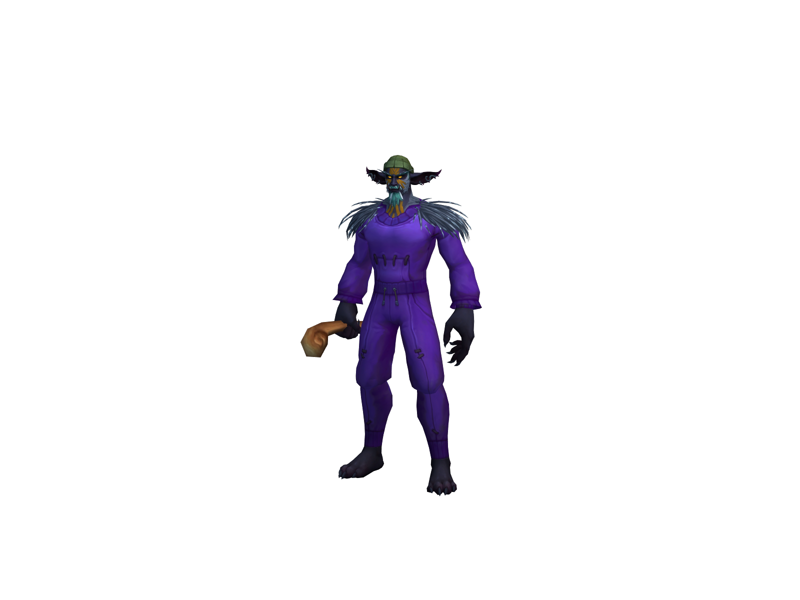 Droko 3D character render