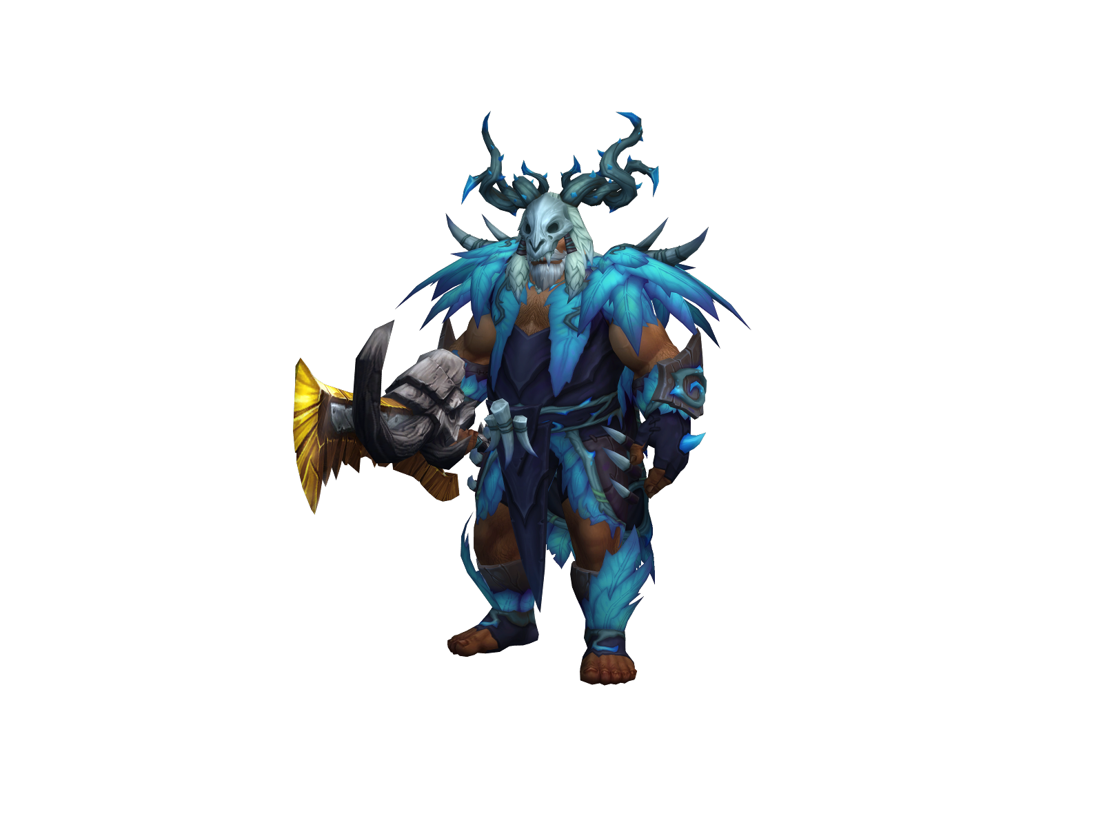 Kraaiven 3D character render