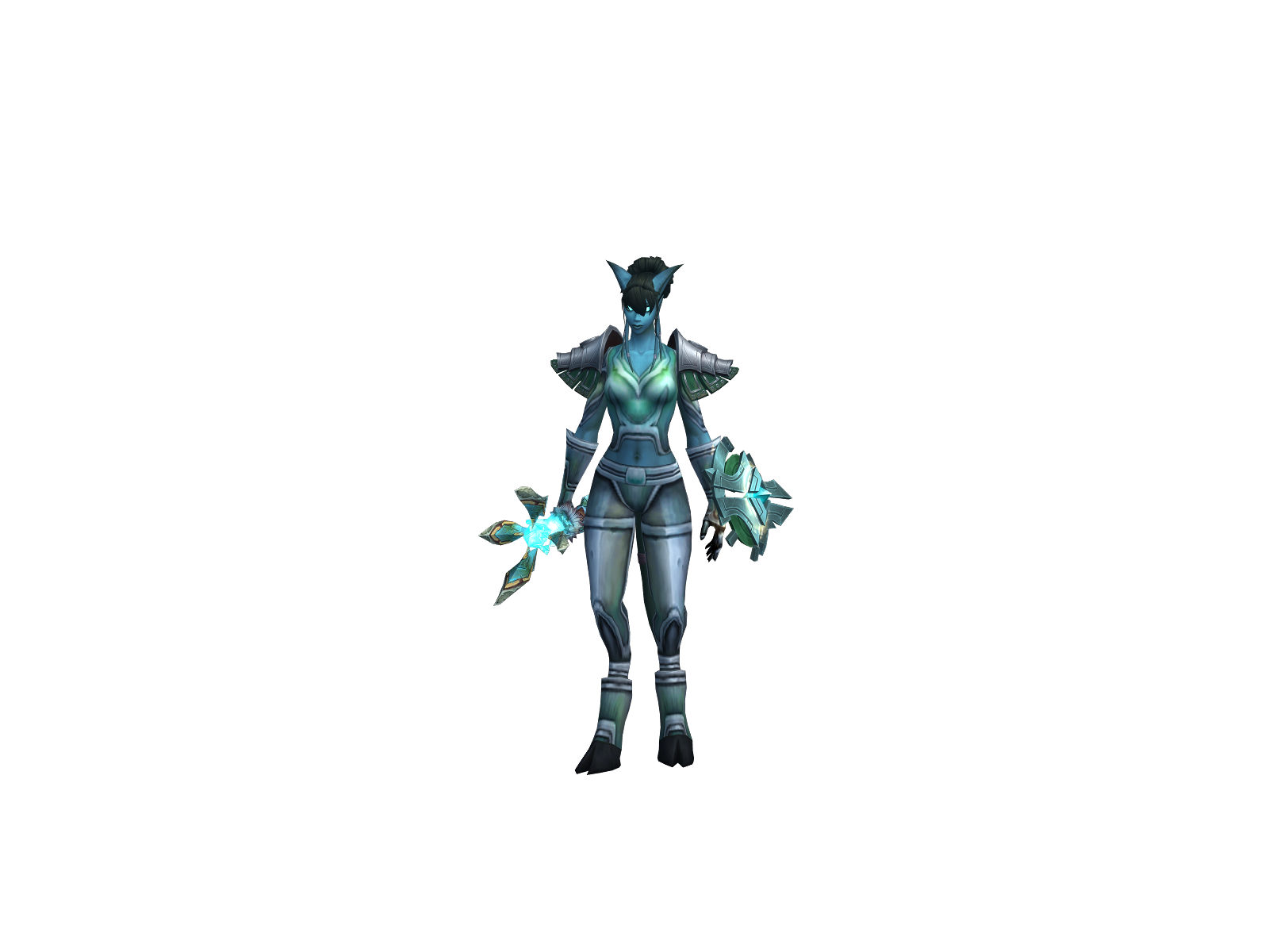 Naelu 3D character render