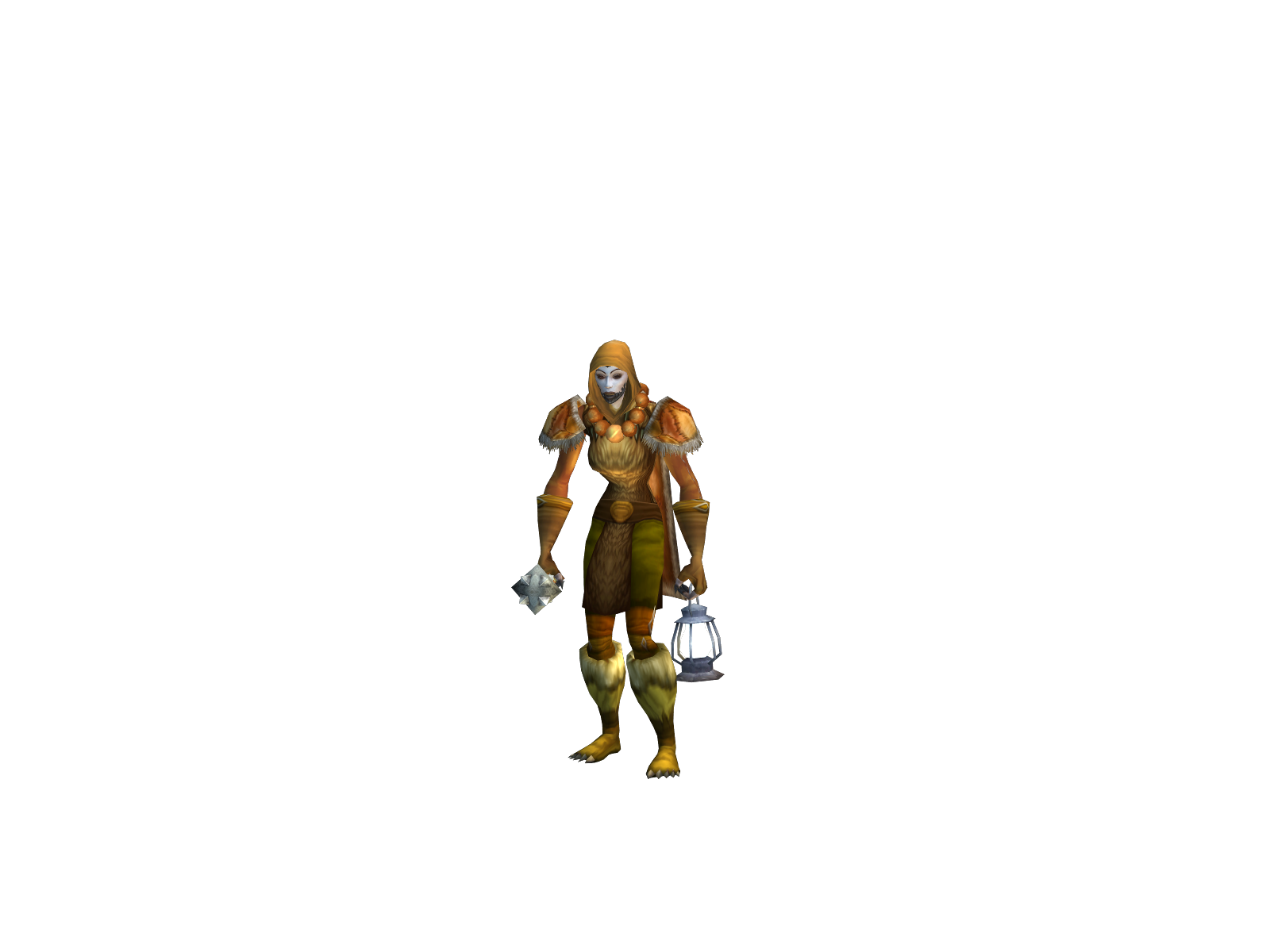 Bosaphine 3D character render