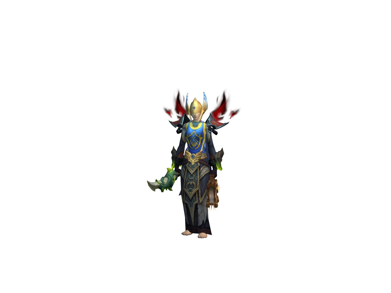 Taÿla 3D character render