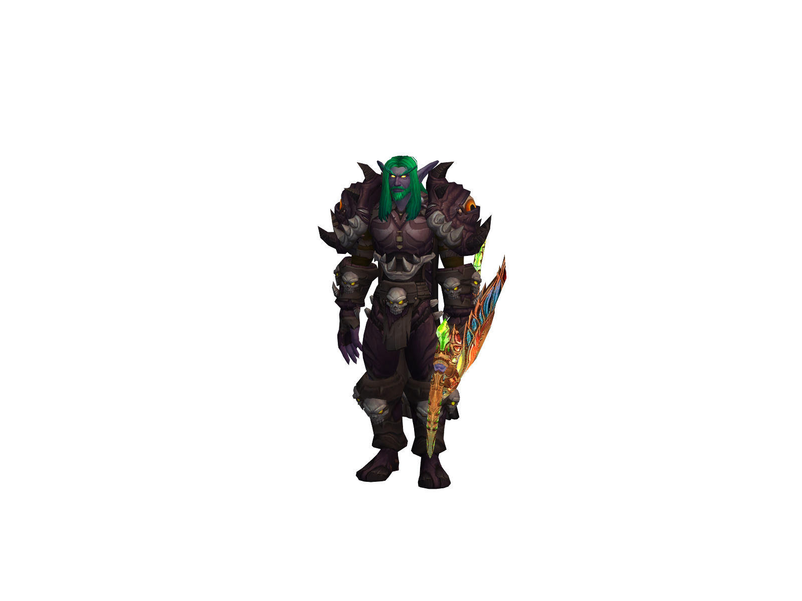Golliat 3D character render