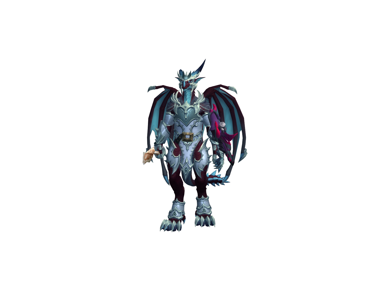 Deset 3D character render