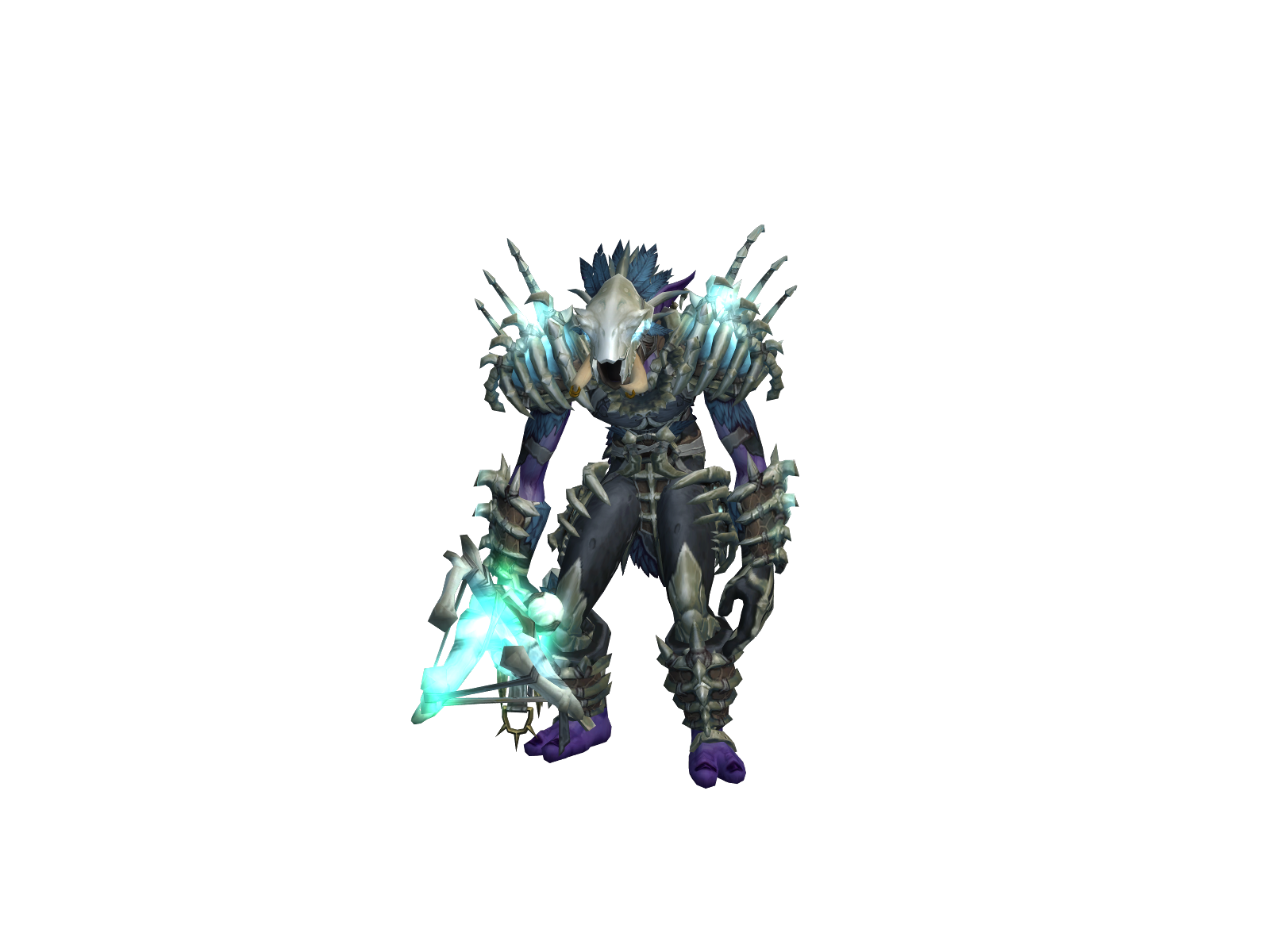Rawgwan 3D character render