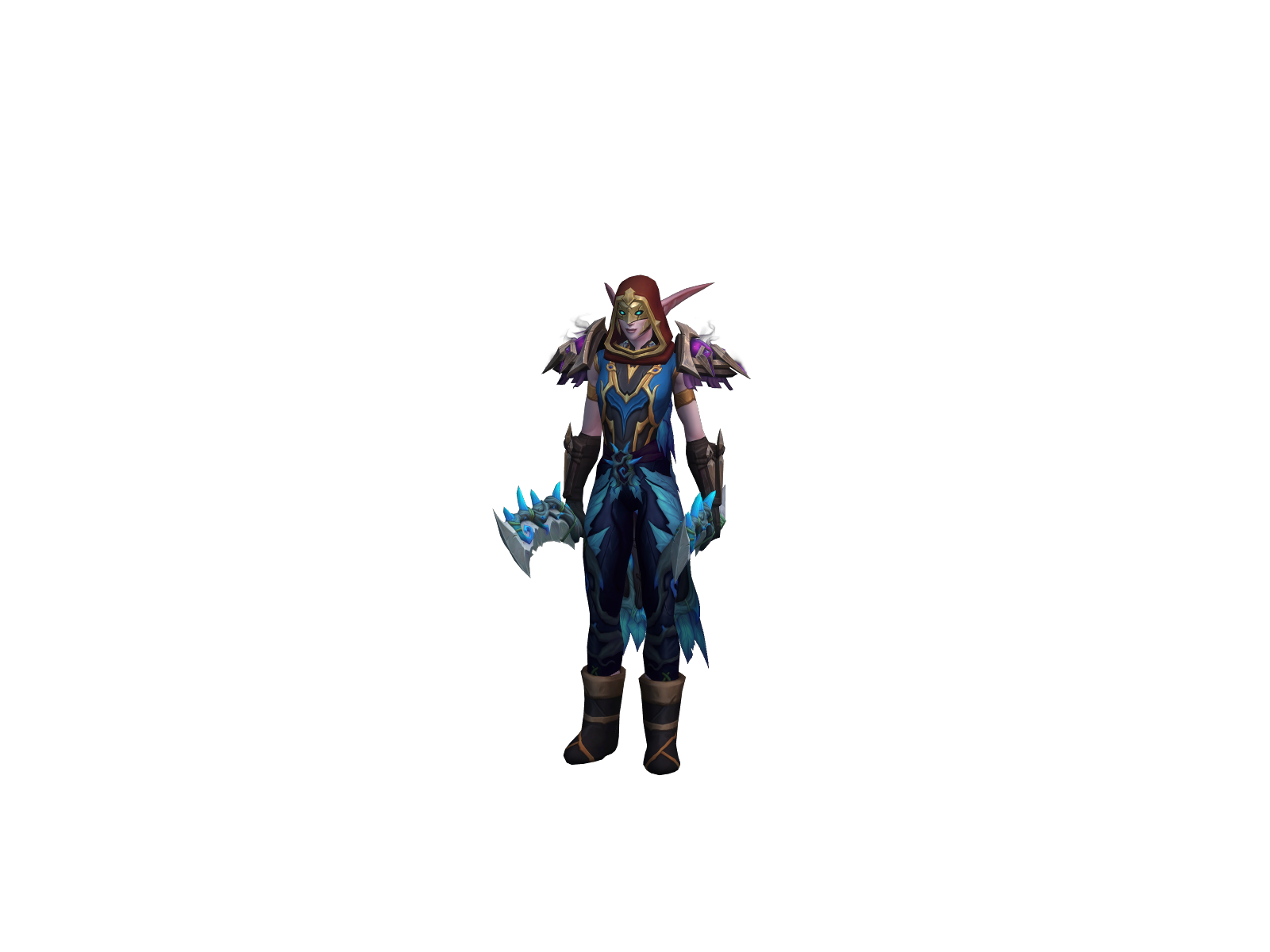 Xanthias 3D character render