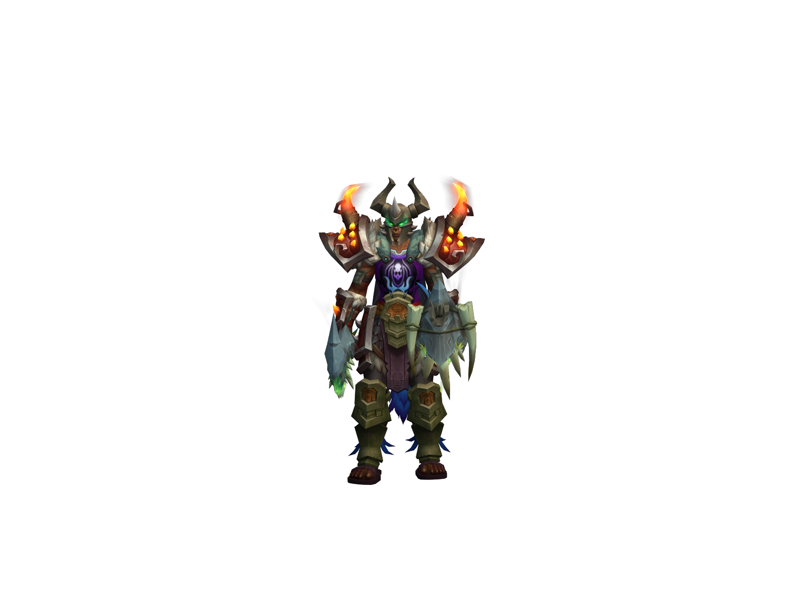 Mergai 3D character render