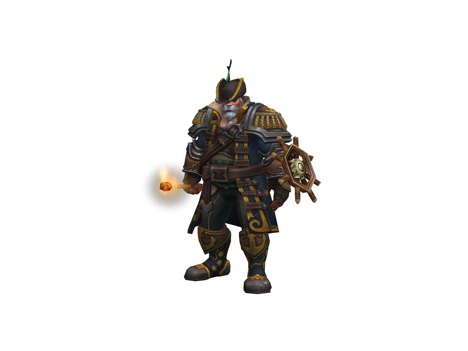 Nimbuss 3D character render