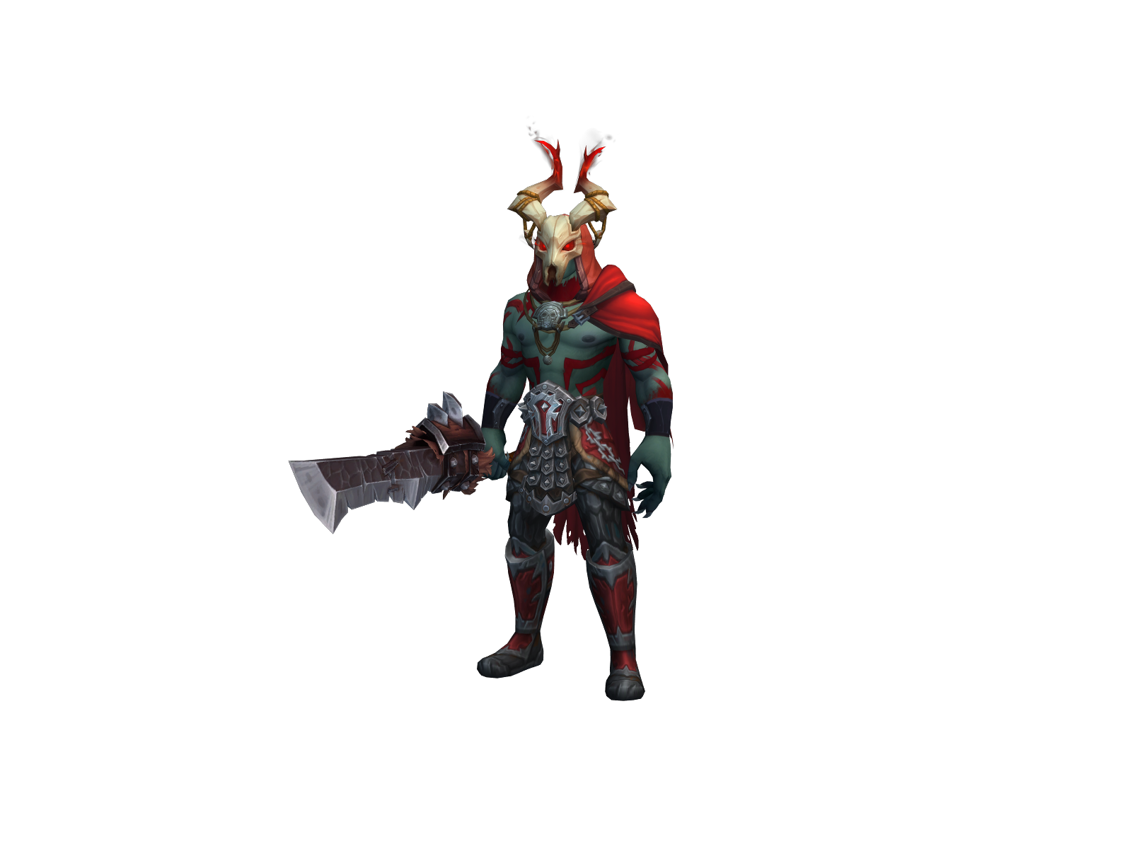 Warhart 3D character render