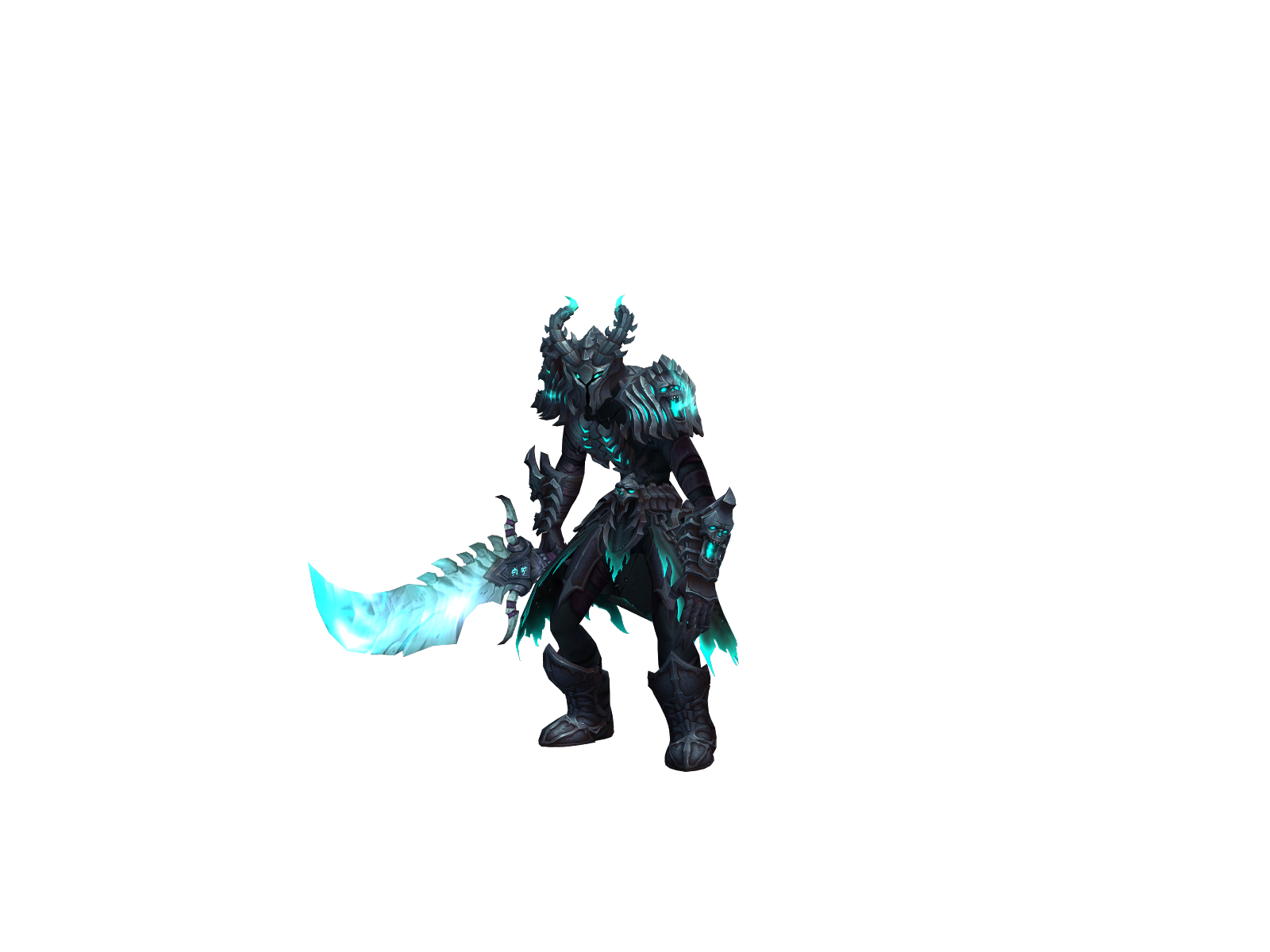 Tombfrost 3D character render