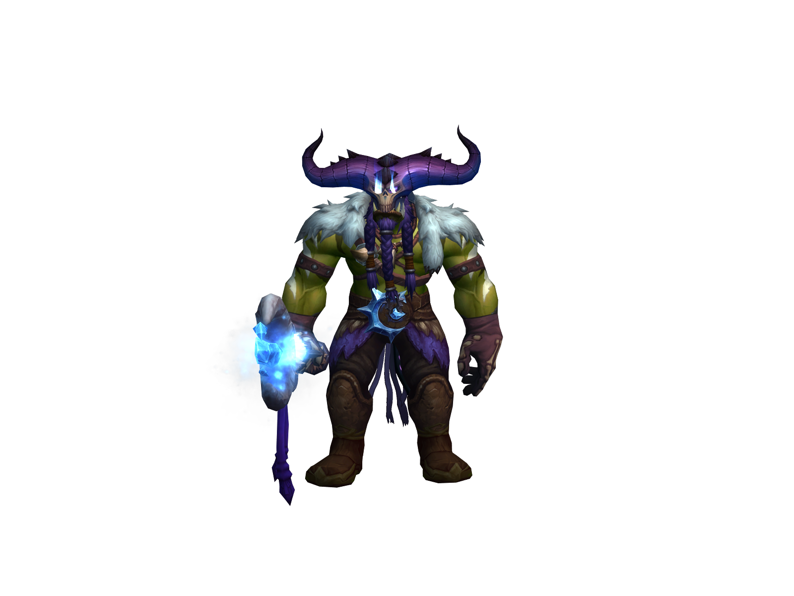 Fenrashul 3D character render