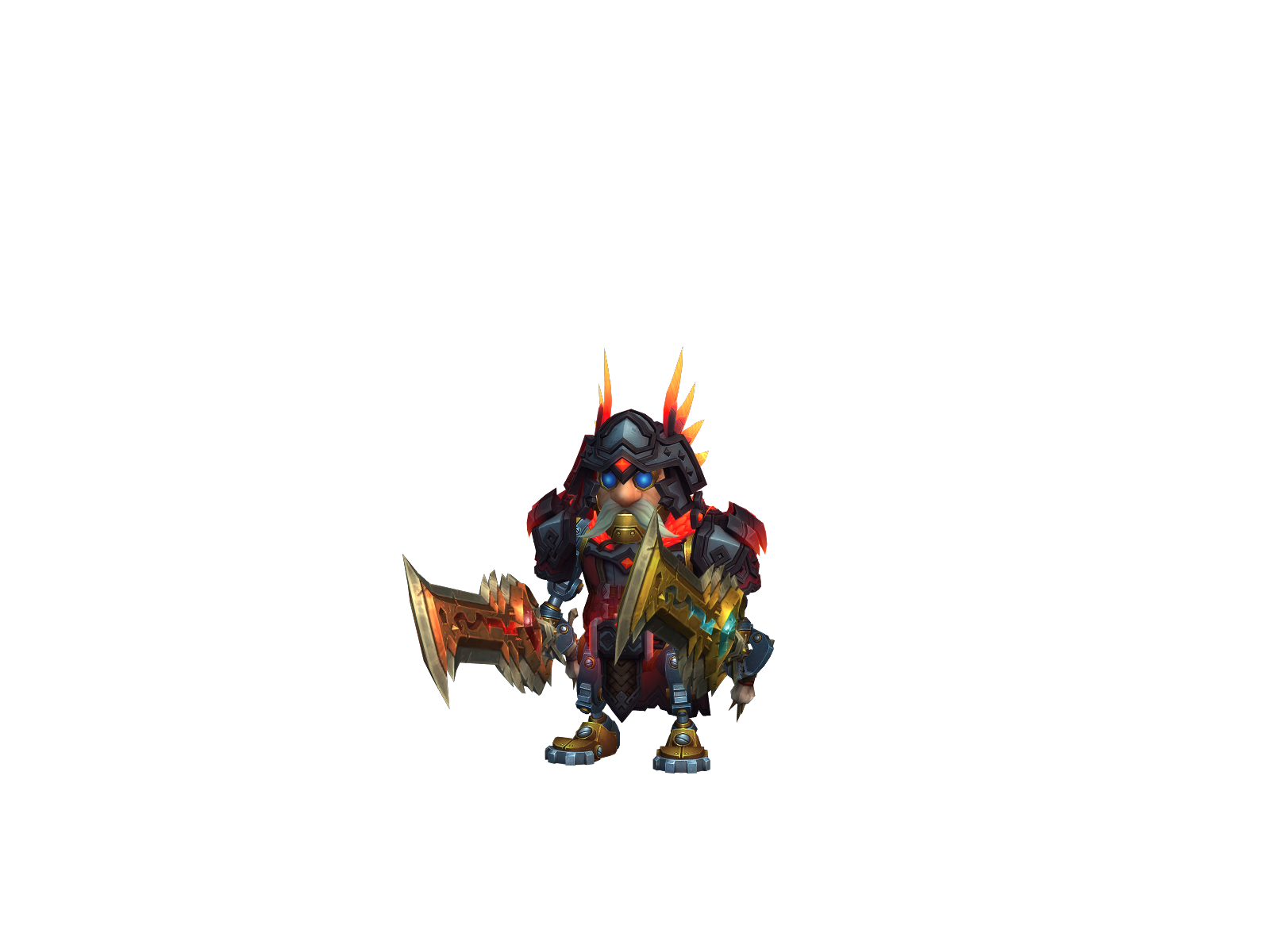 Mastrmakarov 3D character render