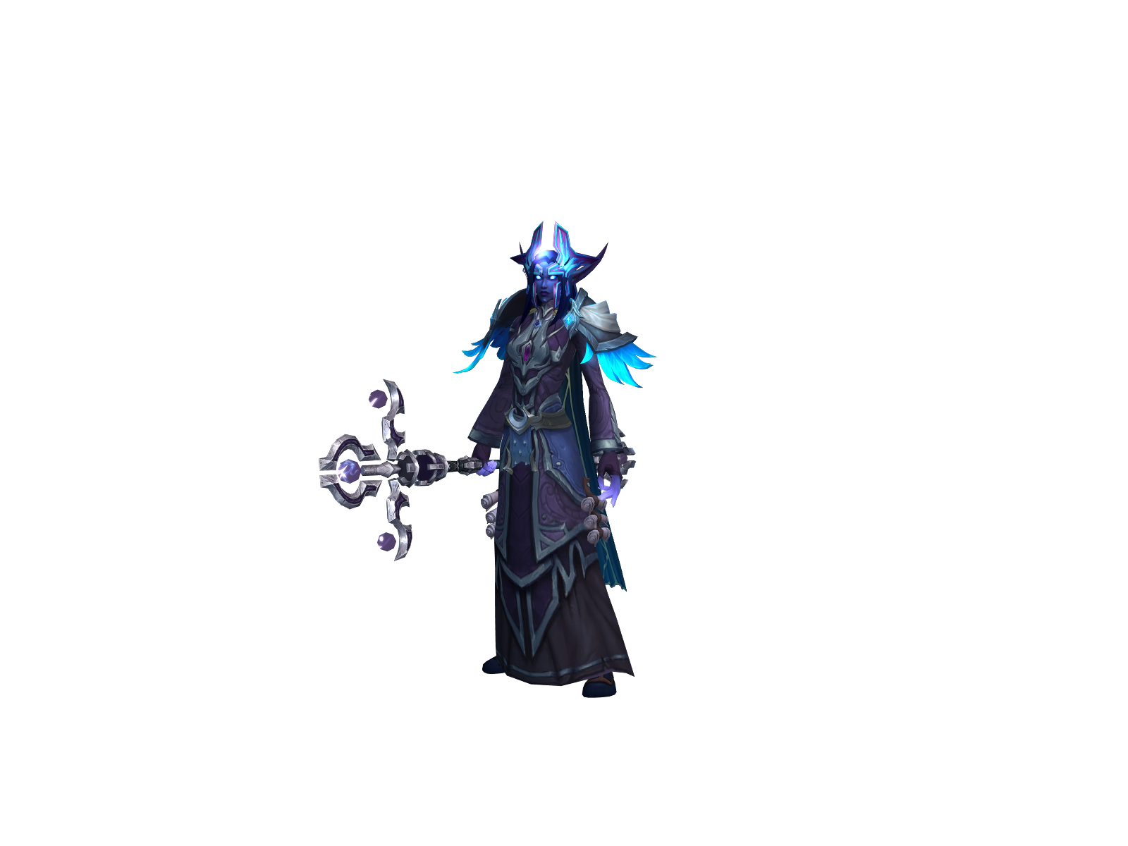 Irulaine 3D character render
