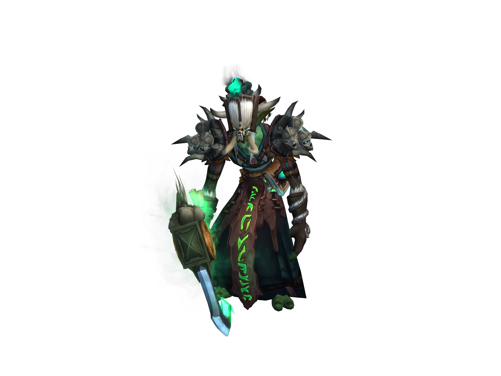 Voodoohex 3D character render