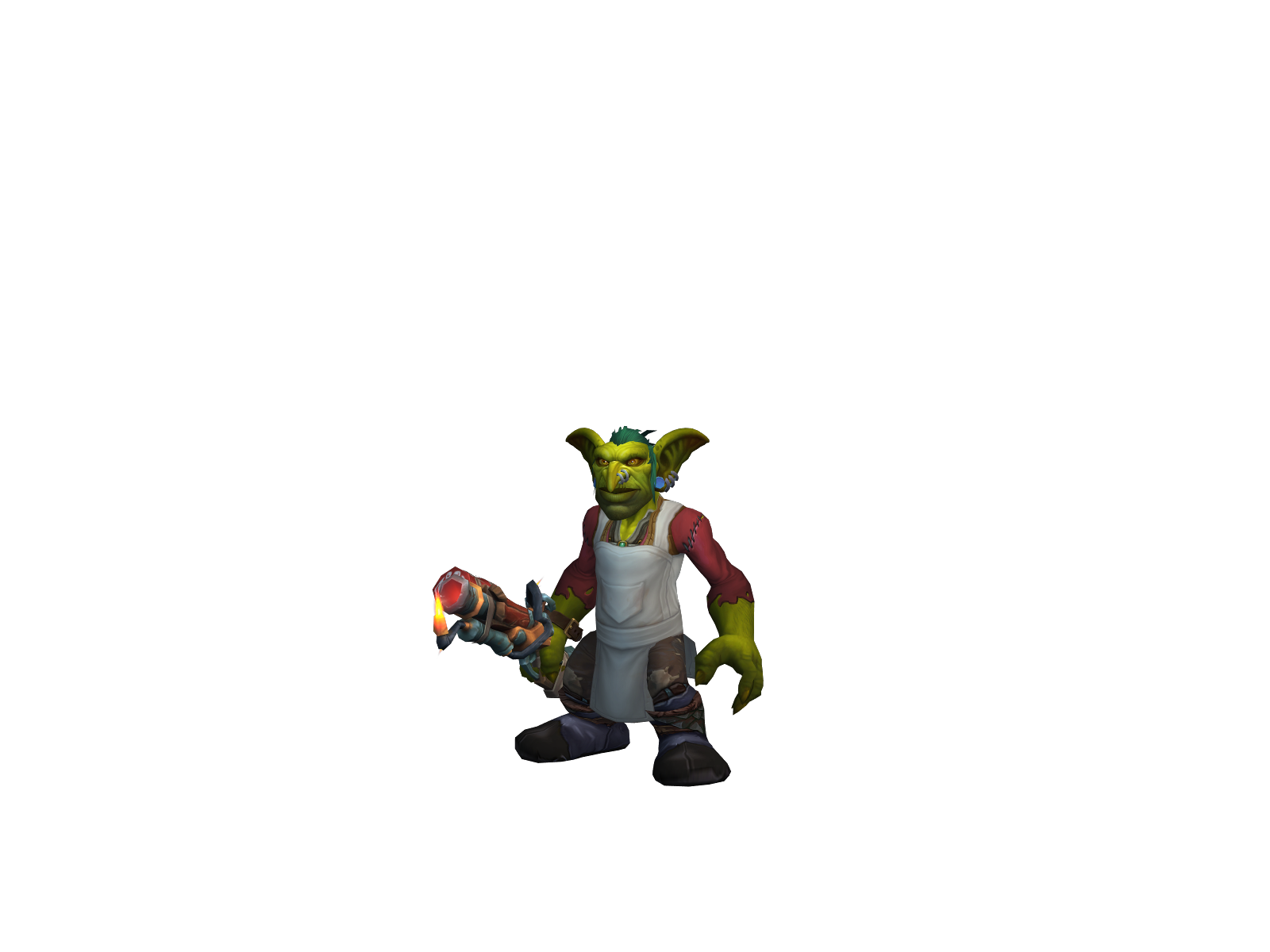 Craté 3D character render