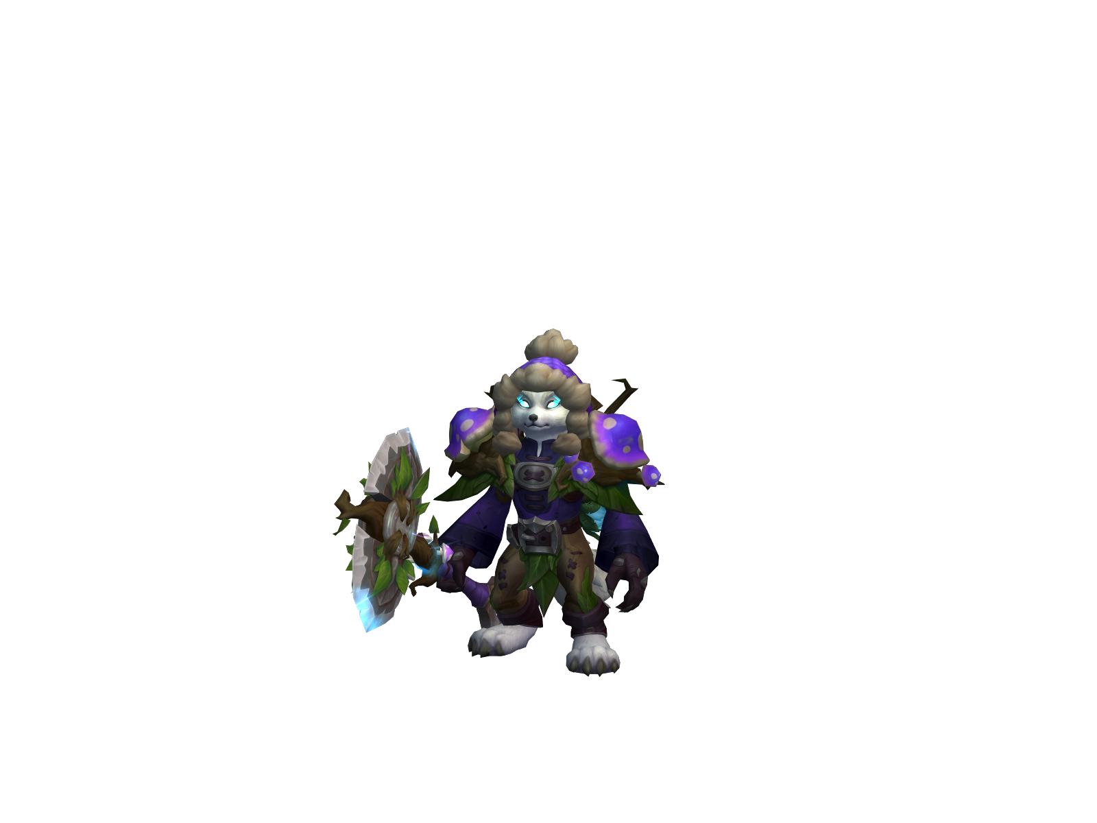 Vesaka 3D character render