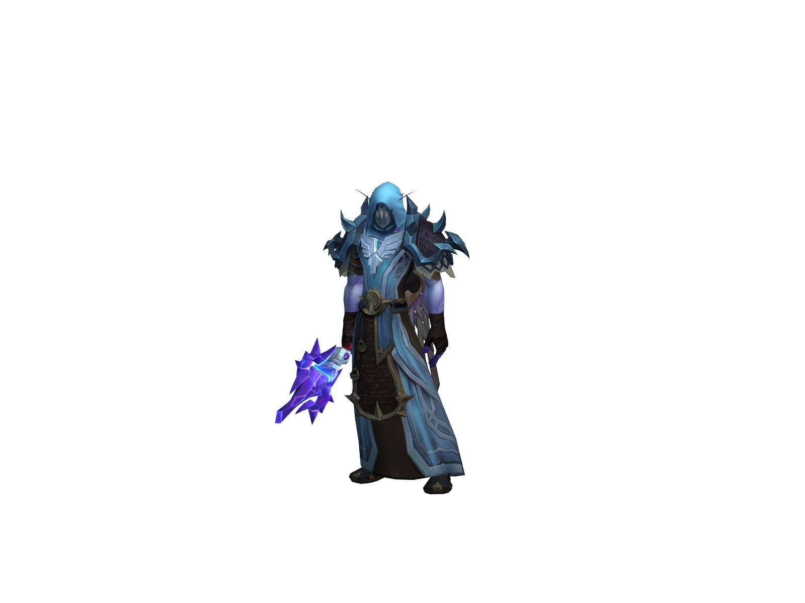 Vishkall 3D character render