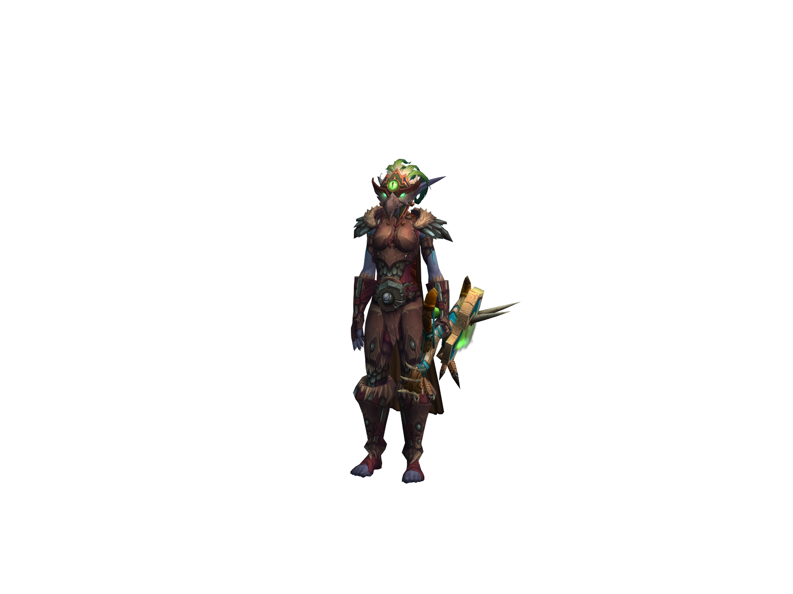 Fìan 3D character render