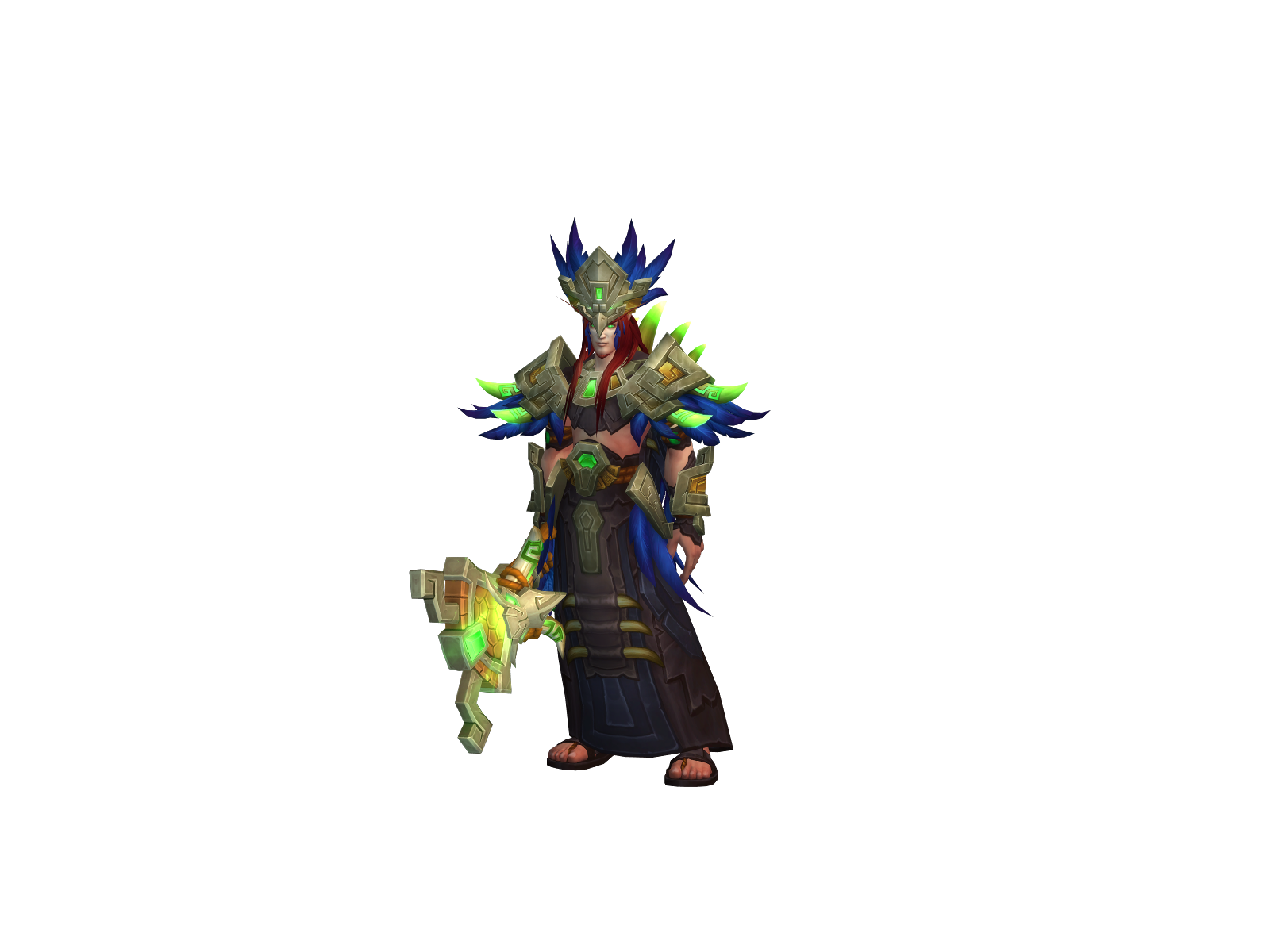 Freecaster 3D character render
