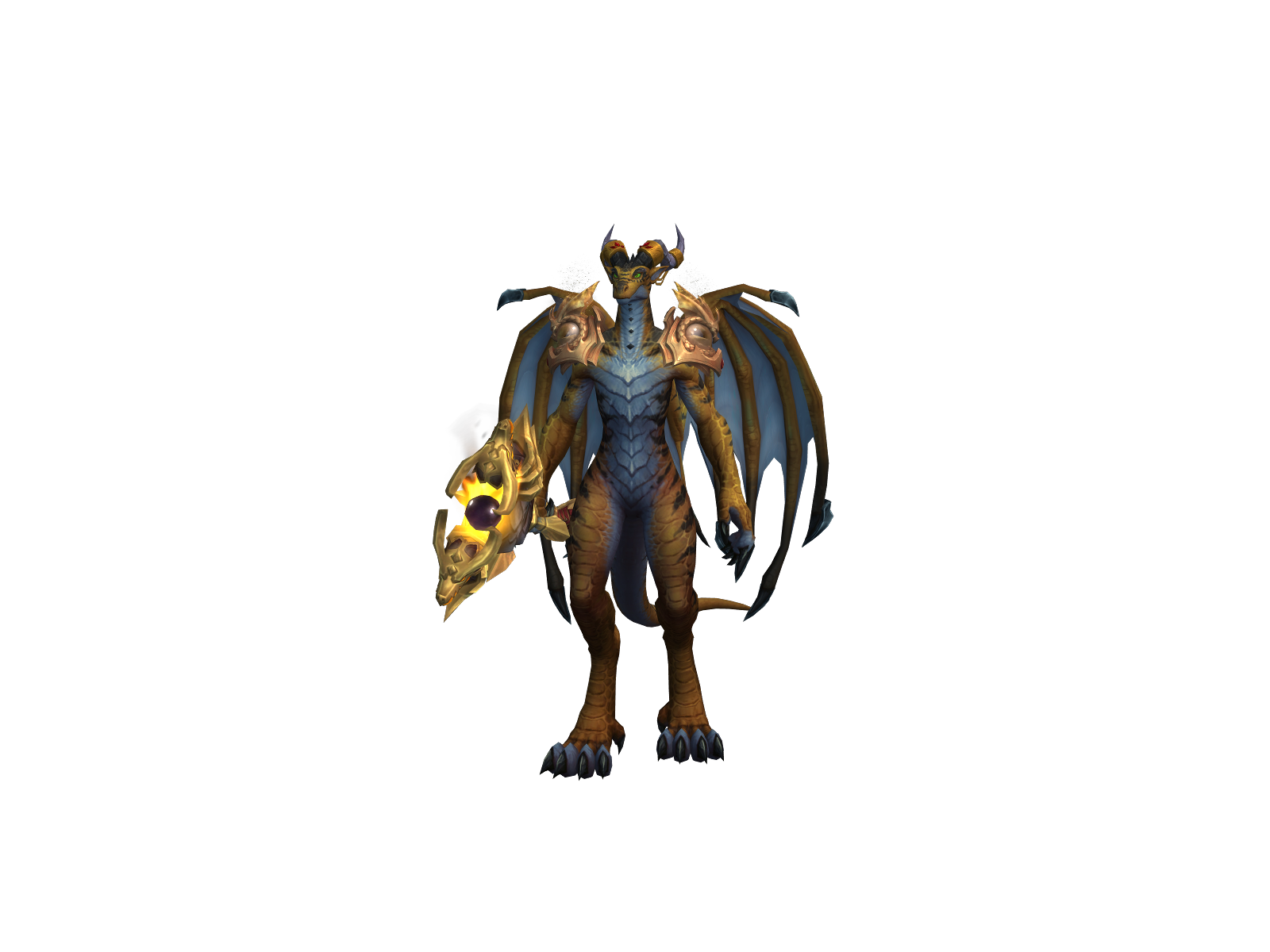 Flapastrasza 3D character render
