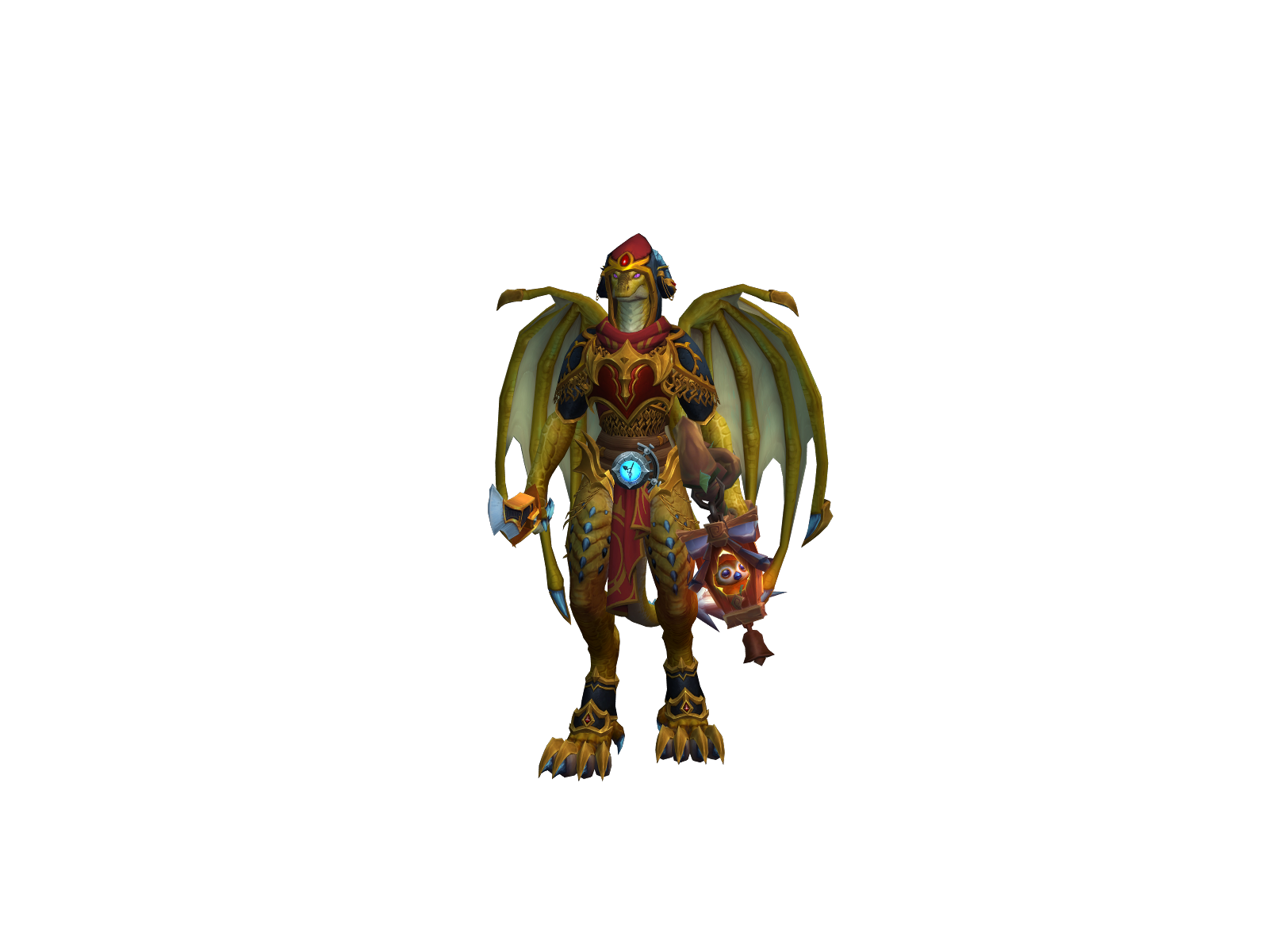 Yarora 3D character render