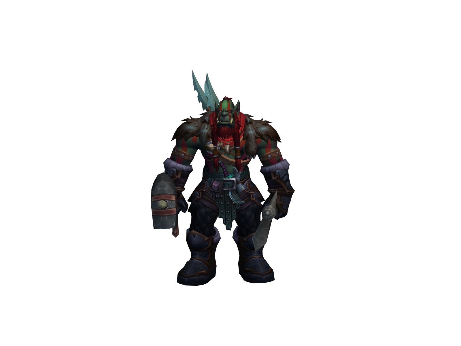 Croshgar 3D character render