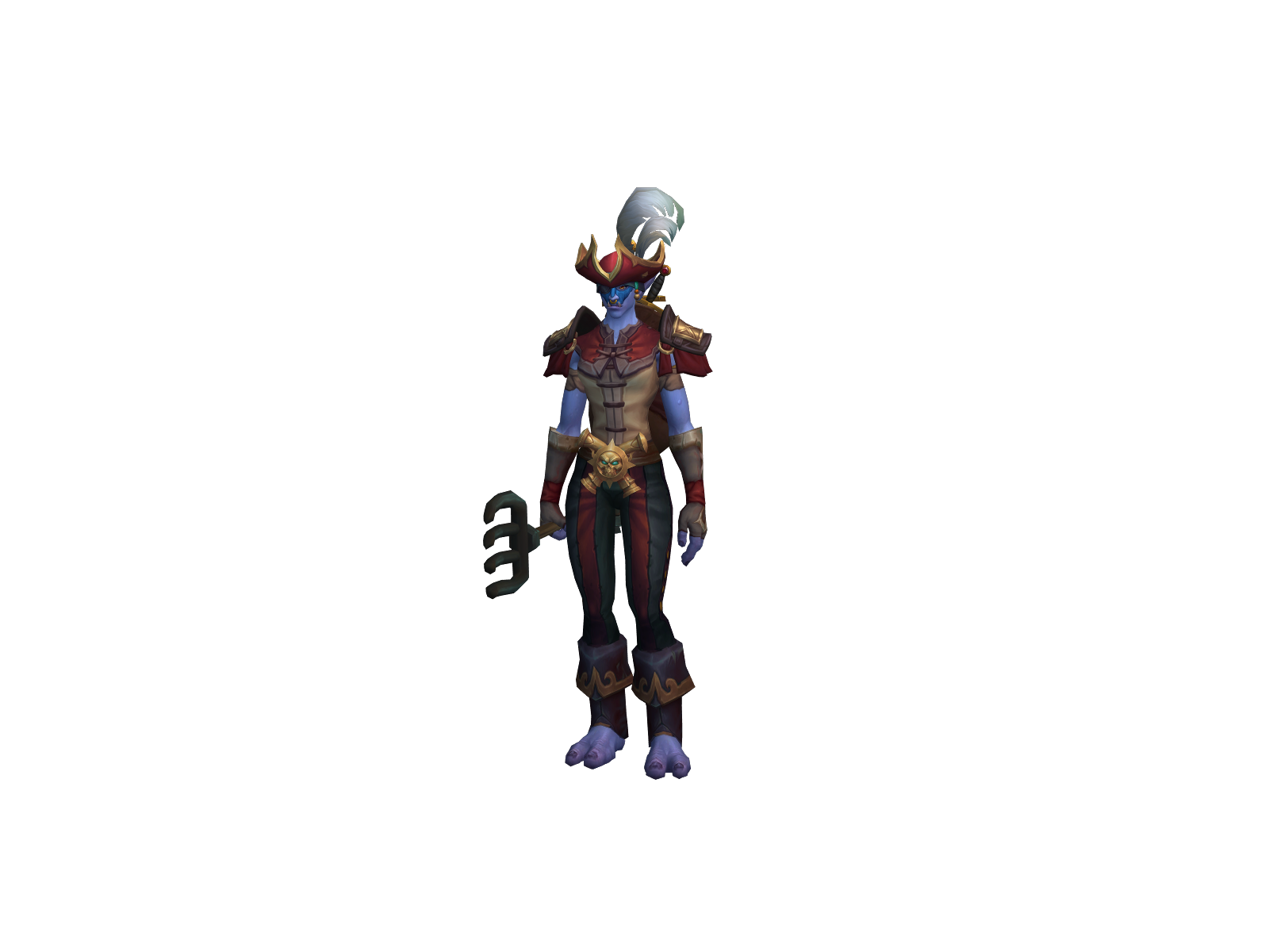 Meatcannon 3D character render
