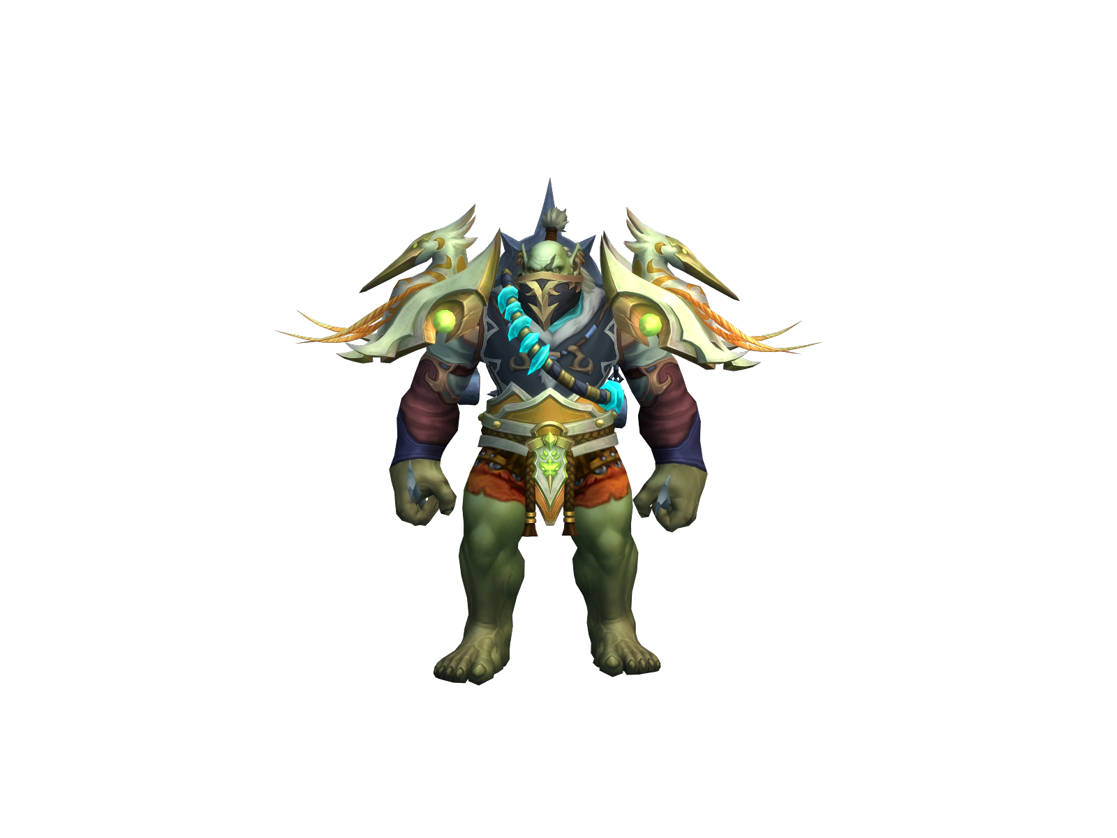 Azzhmonger 3D character render