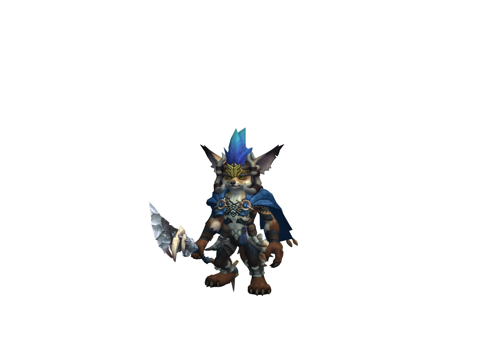 Ekkekk 3D character render