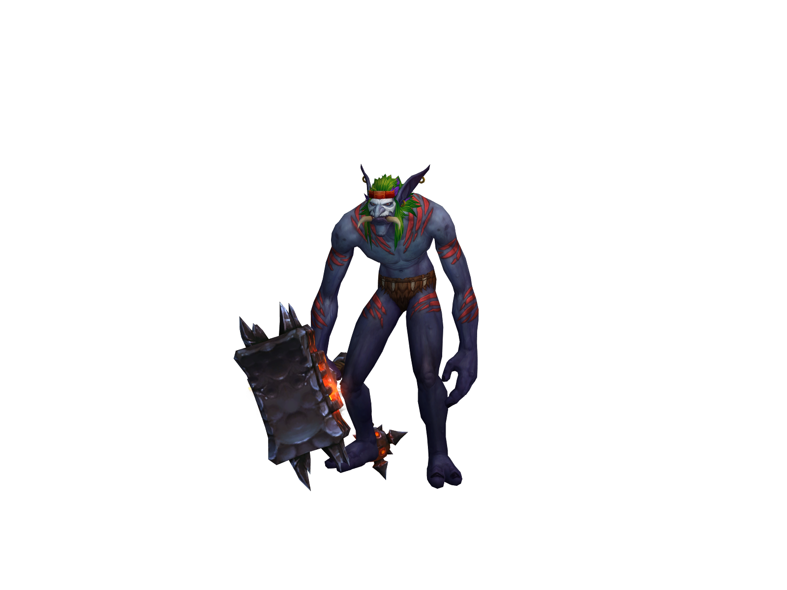 Krakk 3D character render