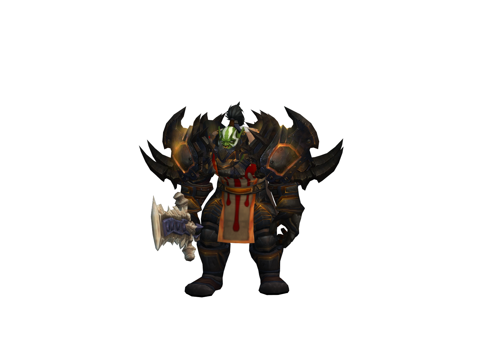 Mokgol 3D character render