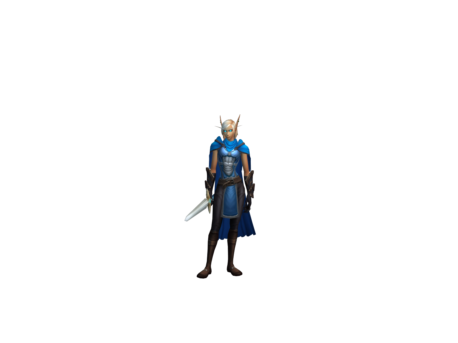Mayissa 3D character render