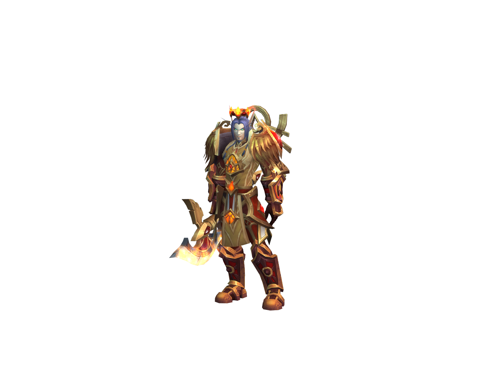 Alexid 3D character render