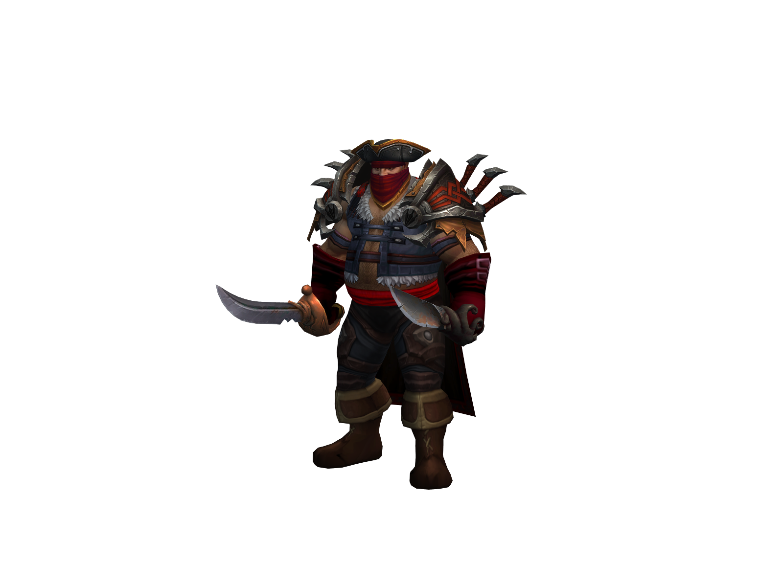 Thaylen 3D character render