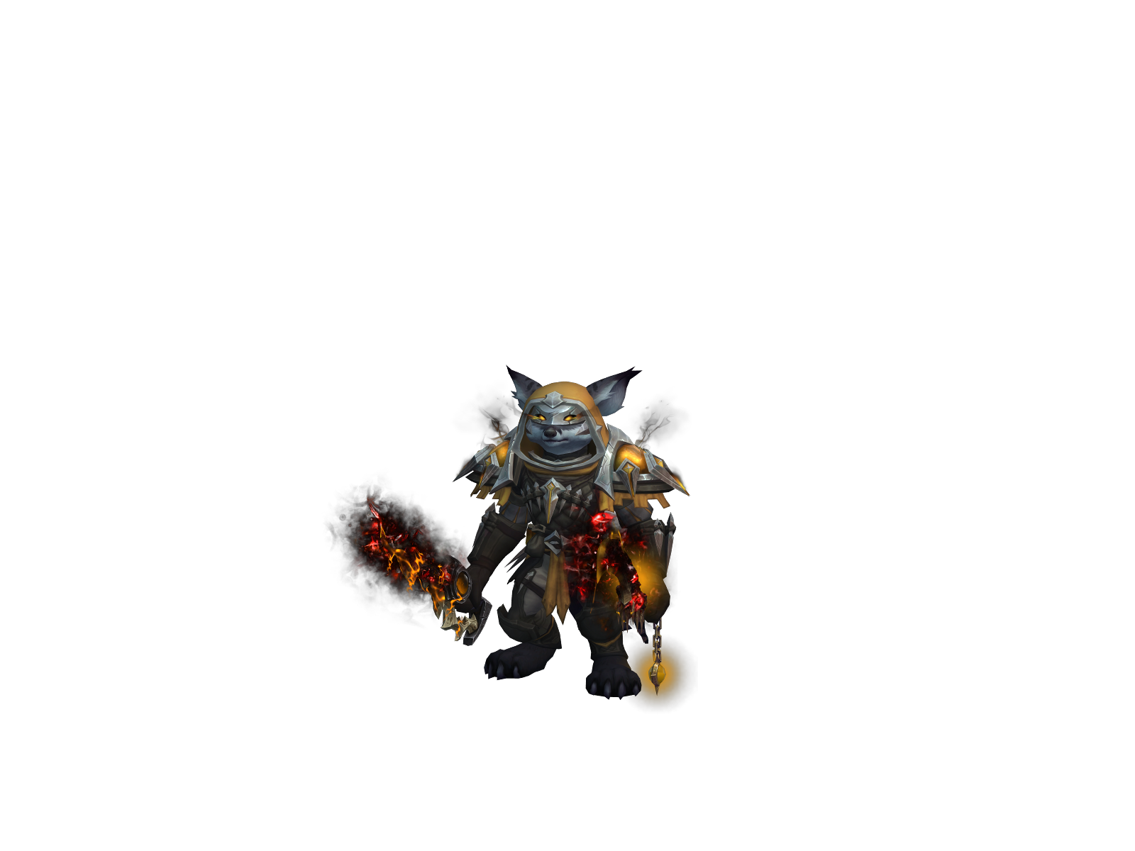 Zadu 3D character render