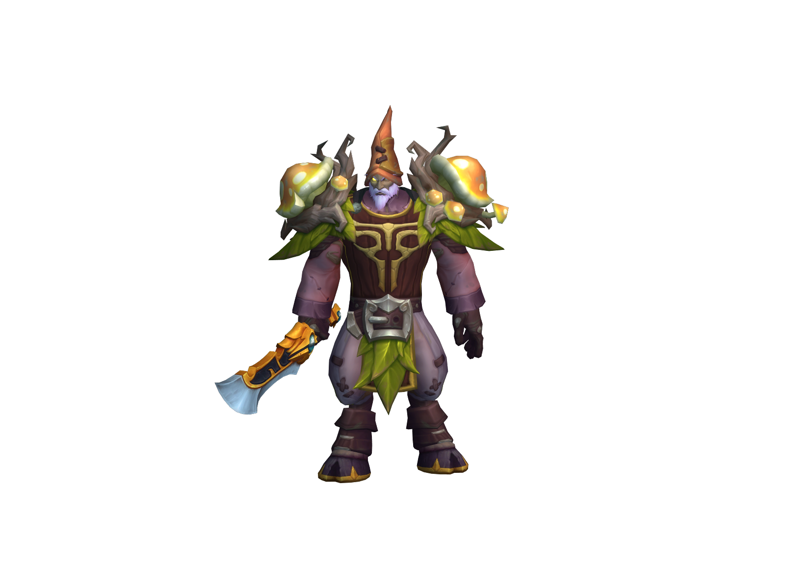Despoc 3D character render