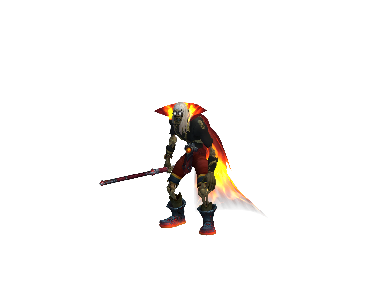 Larsax 3D character render
