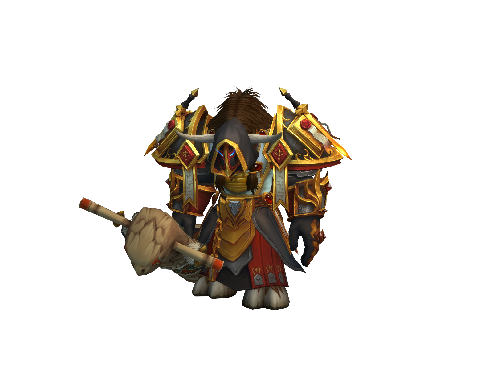 Stormblessed 3D character render
