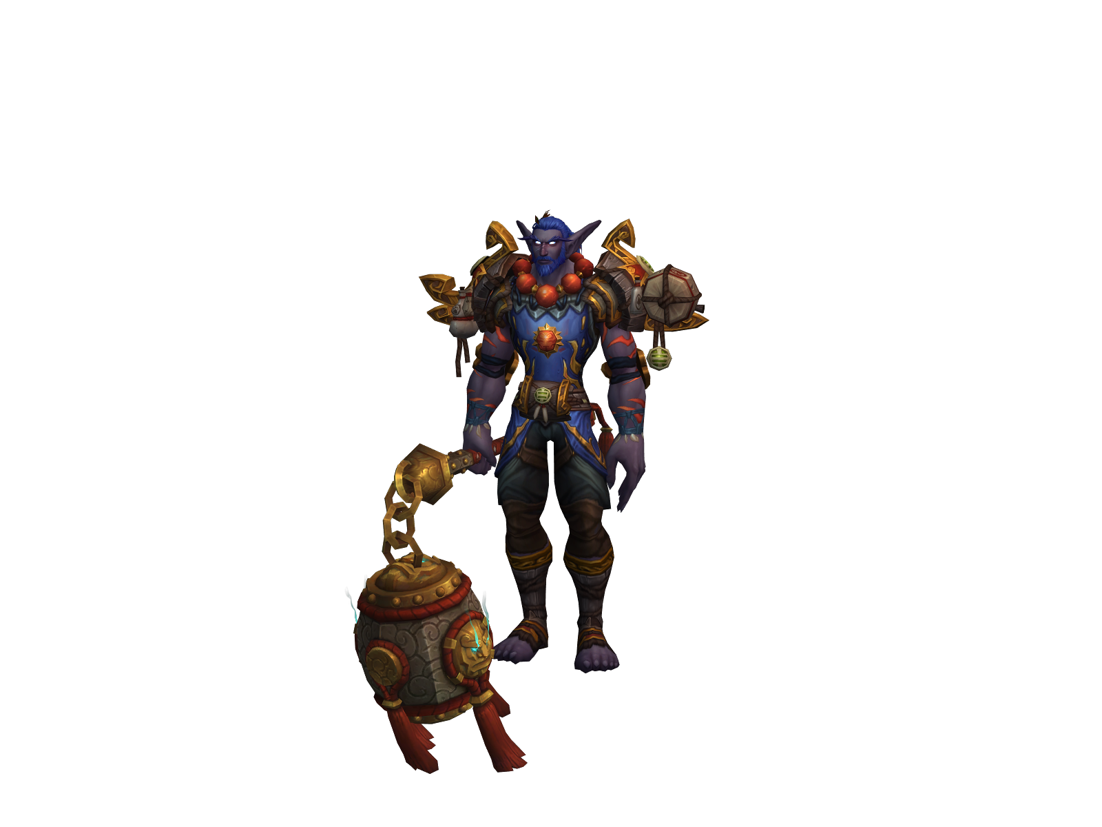 Shaji 3D character render