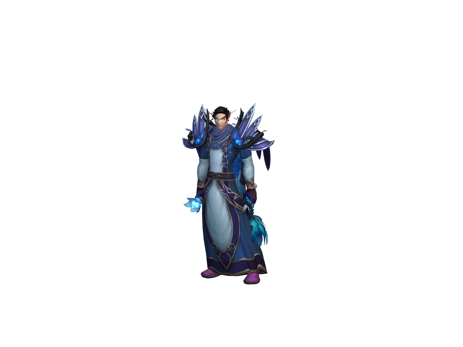 Farièl 3D character render
