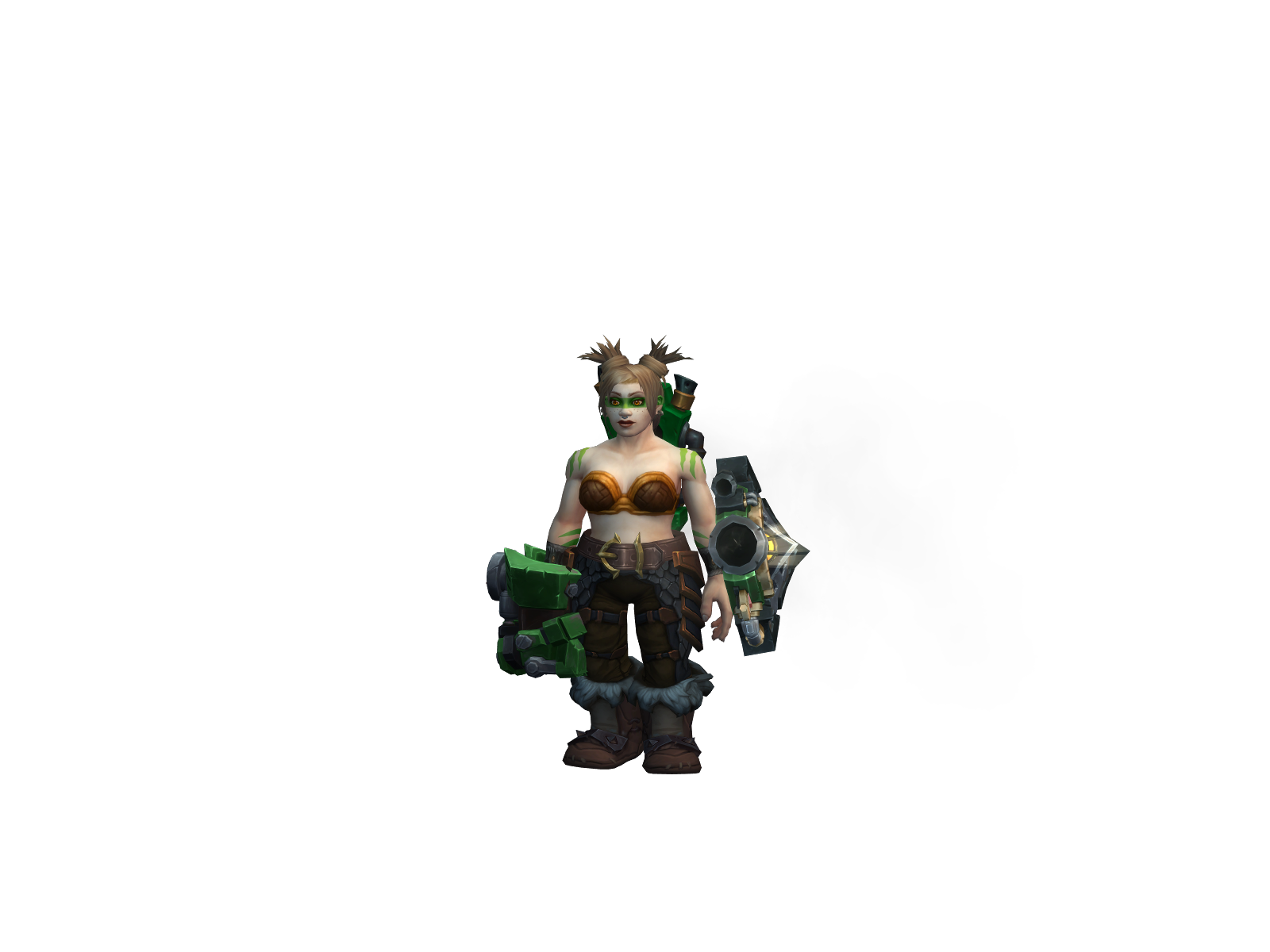 Lutarya 3D character render